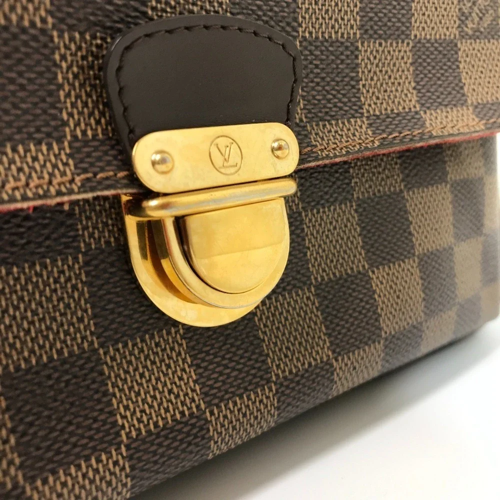 LOUIS VUITTON Brown Damier Canvas Shoulder Bag